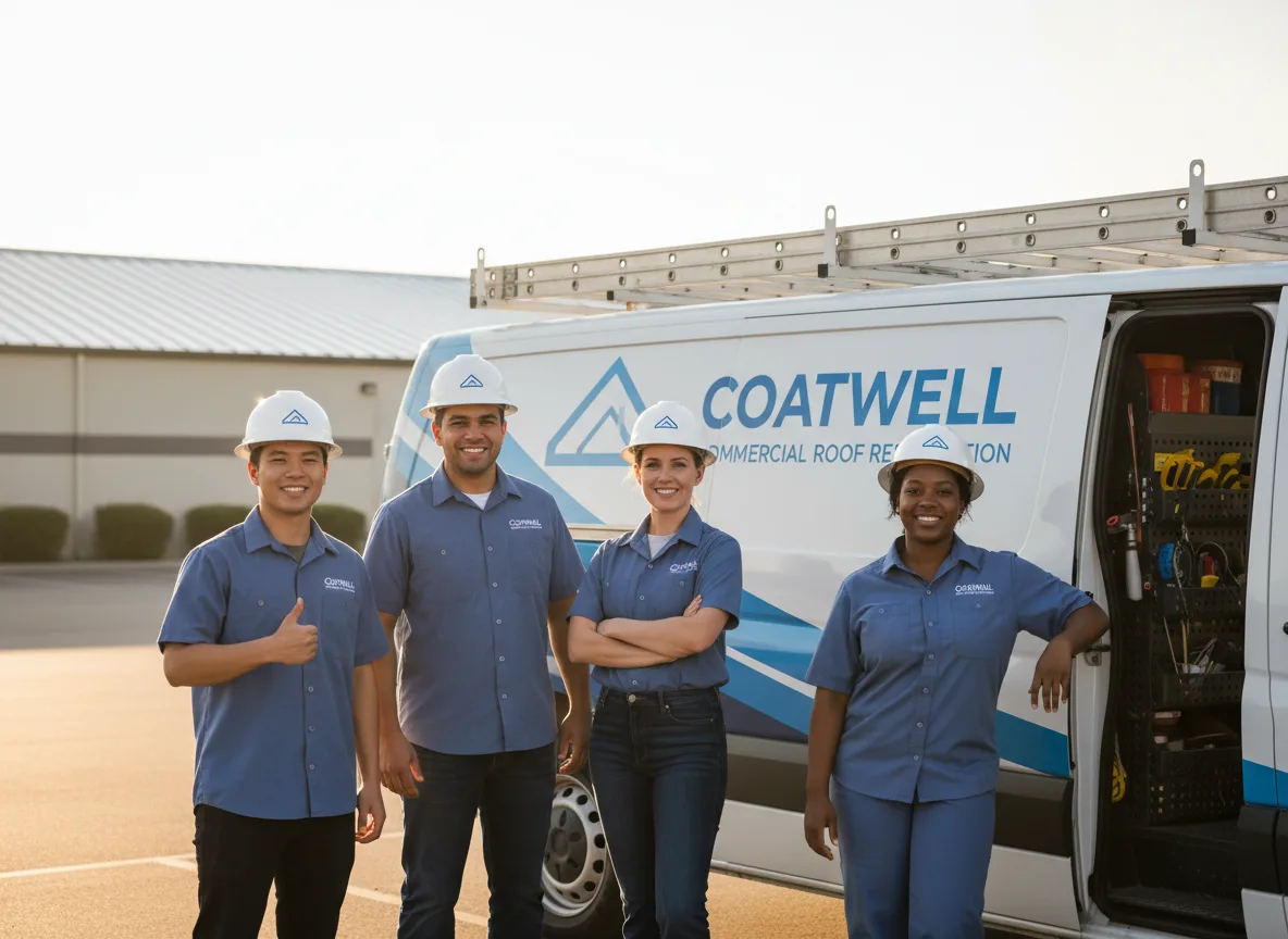 Commercial roof coating company in Marathon, IA